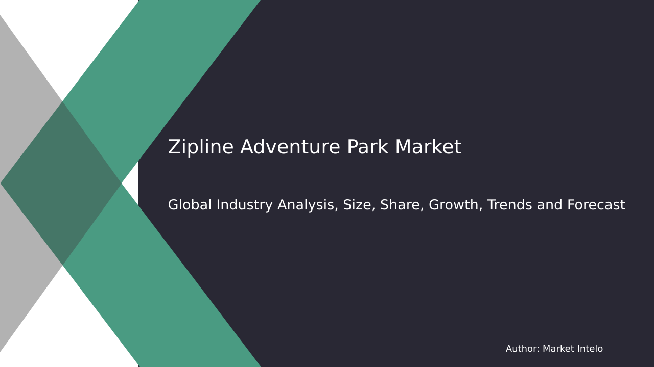 Zipline Adventure Park Market Research Report 2033