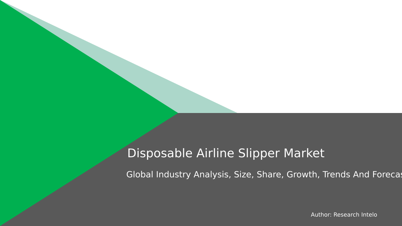 Disposable Airline Slipper Market Research Report 2033