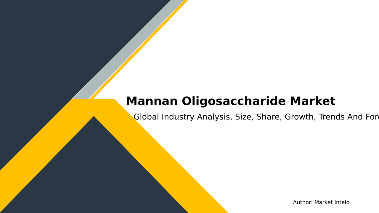 Mannan-Oligosaccharide Market Research Report 2033